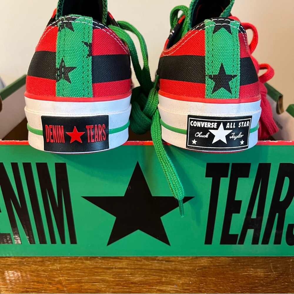 CONVERSE x DENIM TEARS Women’s Chuck Taylor All Star 70 Low Sneakers - Picture 5 of 9